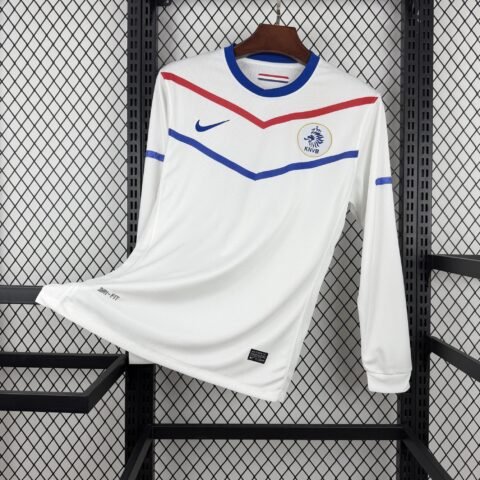 (2012) كلاسيكي France الاحتياطي أكمام طويلة قميص S-2XL