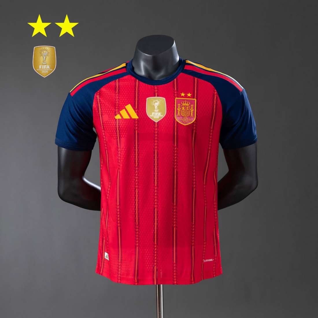 (26/27) Player Spain الأساسي 2-Star Champion Editio قميص S-4XL 6