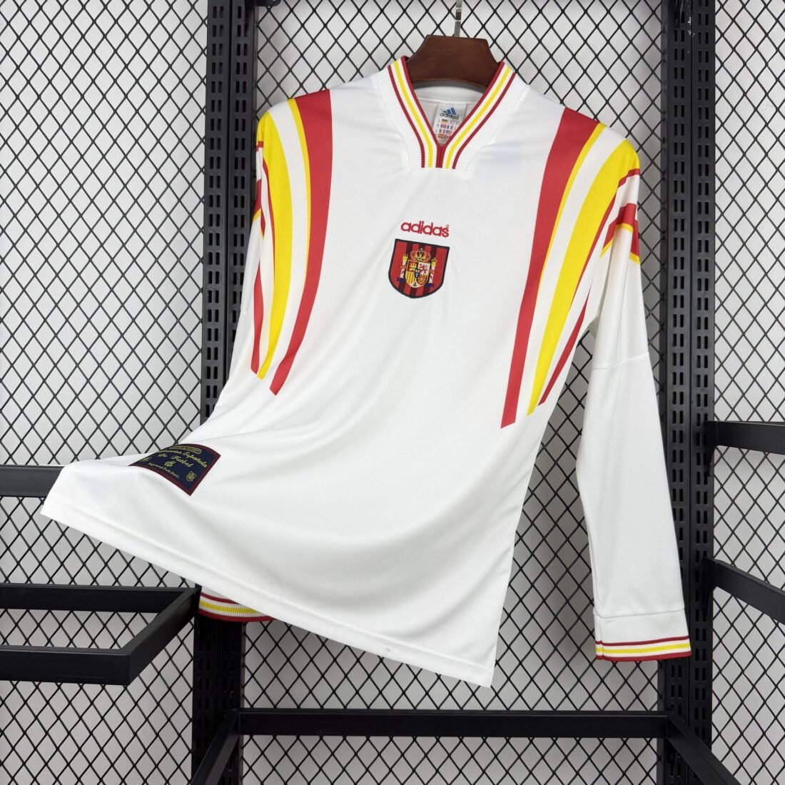 (1996) كلاسيكي Spain الاحتياطي أكمام طويلة قميص S-XXL 6