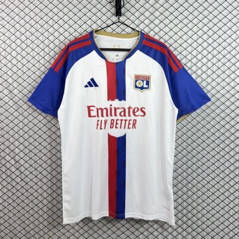 (26/27) Lyon Home Jersey Men Fan Version S-4XL