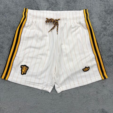 (26/27) Manchester United Pre-Match Shorts Men S-2XL