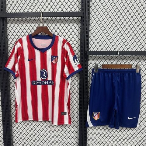 (26/27) Atletico Madrid Home Kit Men Fan Version S-4XL