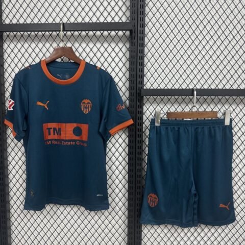 (26/27) Valencia Away Kit Men Fan Version S-4XL