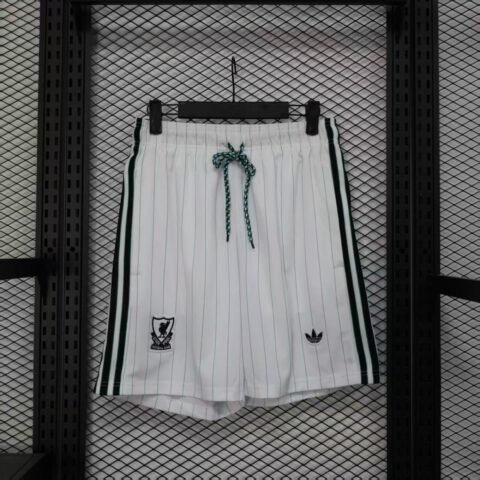 (26/27) Liverpool Pre-Match Shorts Men Fan Version S-2XL