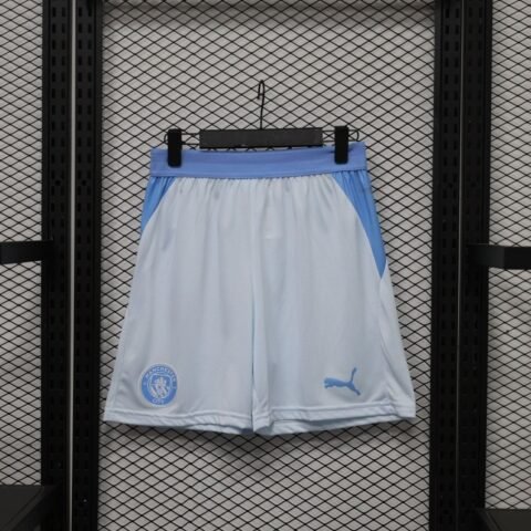 (26/27) Manchester City Home Shorts Men Fan Version S-2XL