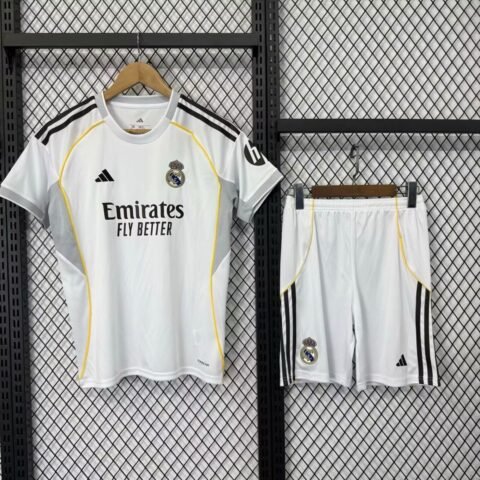 26/27 Real Madrid Home Kit Men Fan Version S-4XL