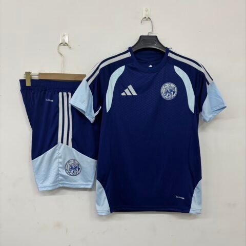 (26/27) Ajax Blue Short Sleeve Training Jersey S-3XL