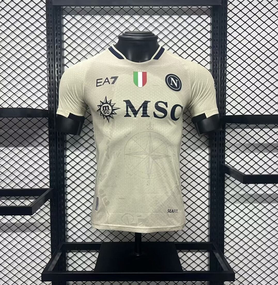 (24/25) Player Napoli قميص Special T-قميص Ea7 S-XXL 2