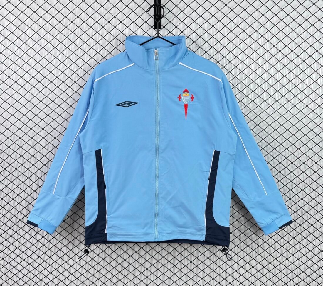 (03/05) Rétro Celta Vigo Trench Coat S-3XL 2