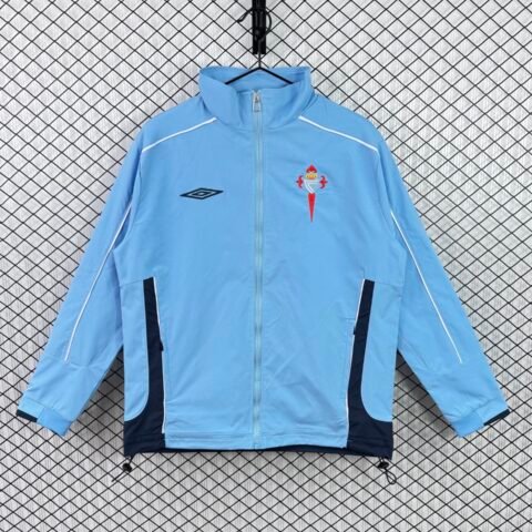 (03/05) Retro Celta Vigo Trench Coat S-3XL