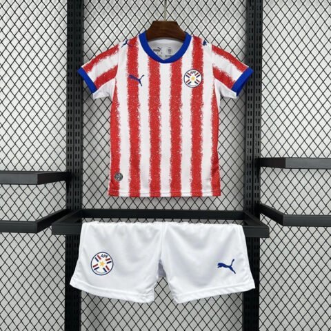 (26/27) Kids Kit Paraguay National Team World Cup