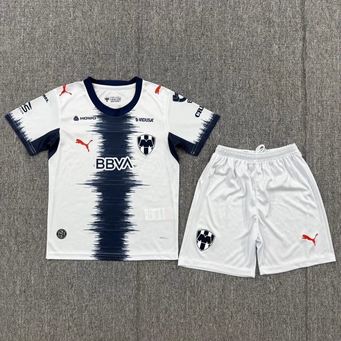 (26/27) Monterrey Away Kids Sets Jersey Calcio/ Jersey Football/ T-Jersey 2