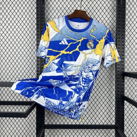 (25/26) Mens Real Madrid Pre-Match قميص S-XXL