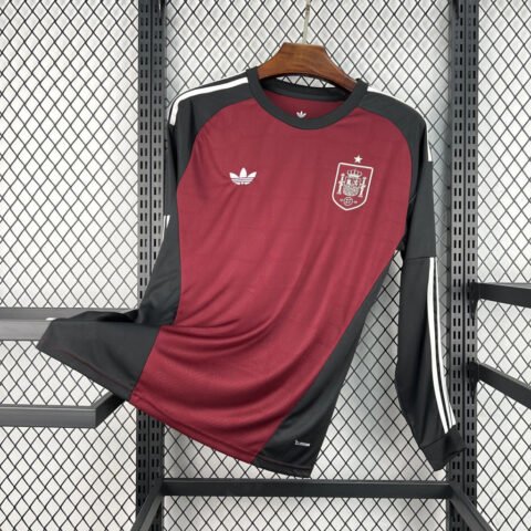 (26/27) Spain حارس المرمى أكمام طويلة قميص S-XXL