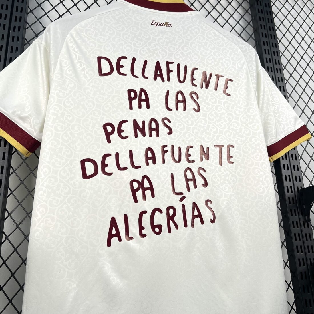 (26/27) Mens Spain X Dellafuente World Cup الاحتياطي قميص S-XXL 12