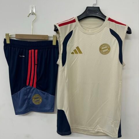 26-27 Bayern Apricot Colored Tank Top Training Kit S-3XL