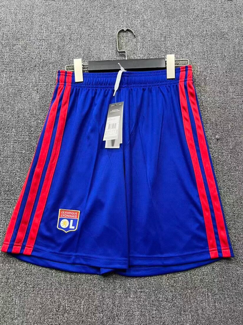 (26/27) Lyonnais Shorts Jersey Calcio/ Jersey Football/ Fulbol T-Jersey S-2XL 2