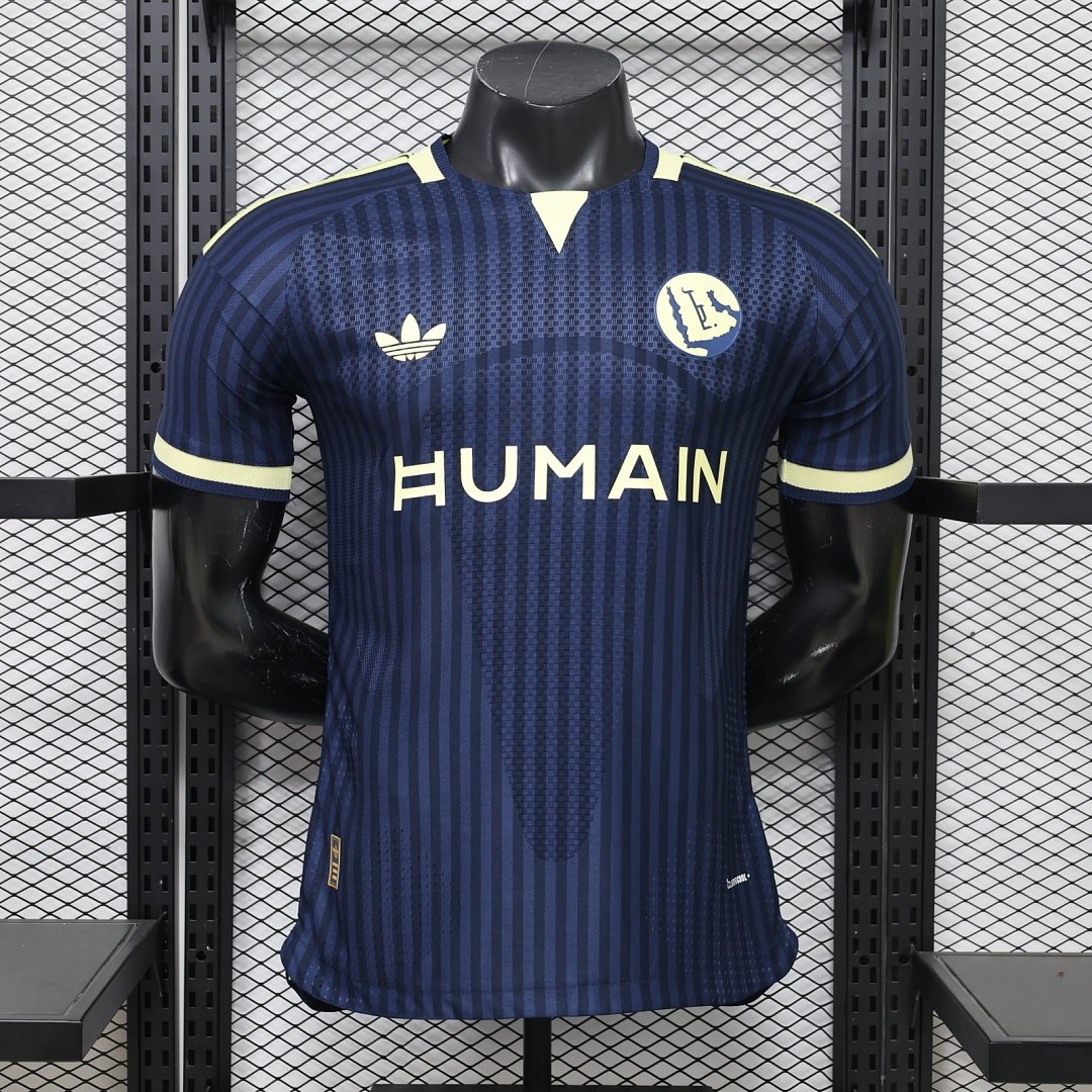 26-27 Al Nassr Player Version Away With Sponsor Size S-2XL 2