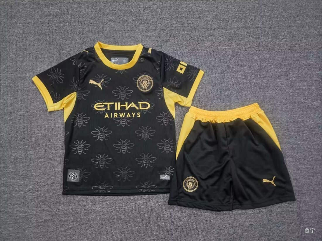 (26/27) M City الاحتياطي أطفال Sets قميص Calcio/ قميص Football/ T-قميص 2