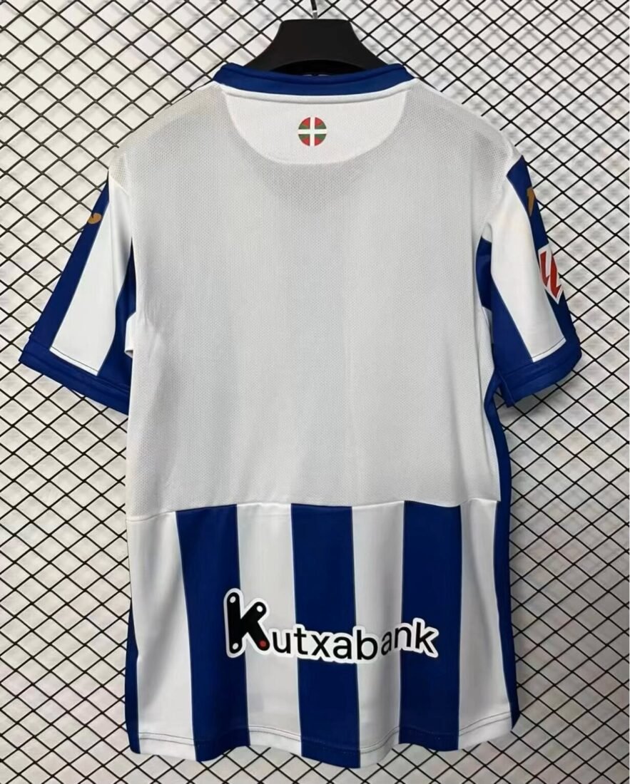 (26/27) Real Sociedad Blue And White Casa S-2XL 2