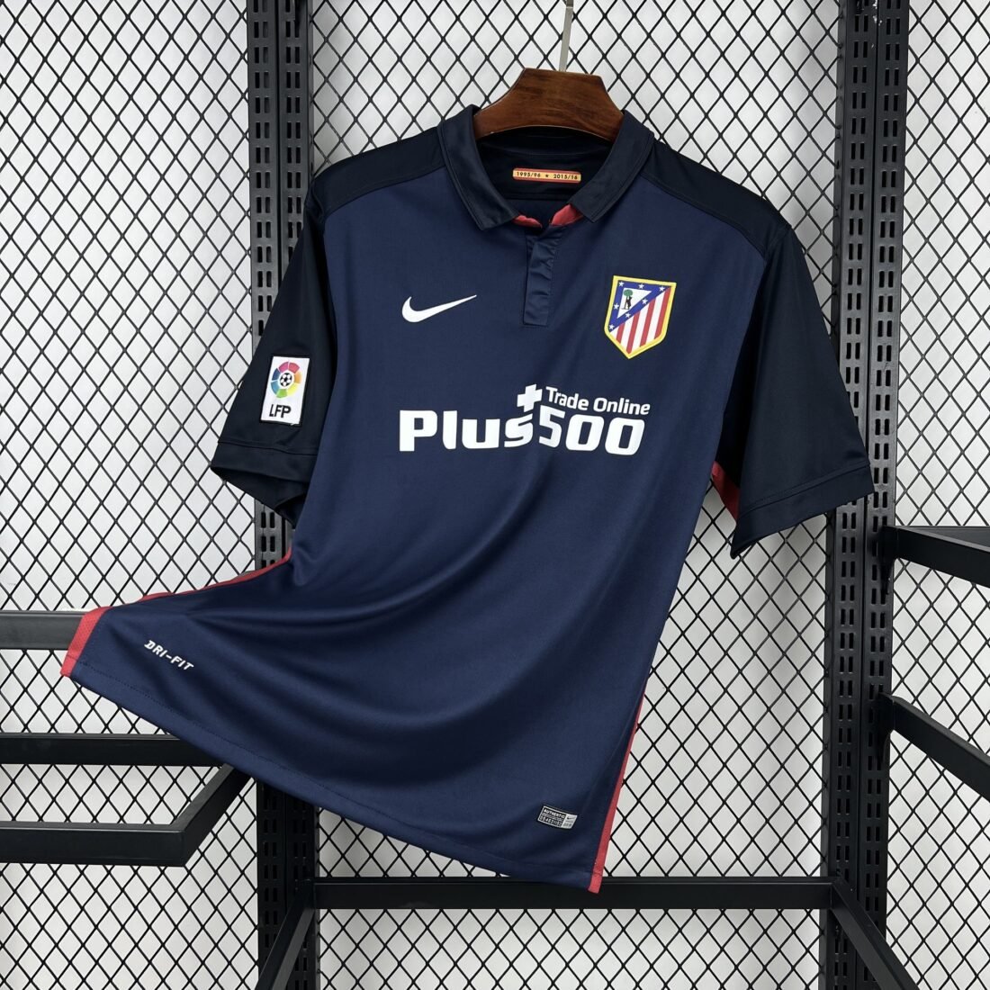 (15/16) Retrô Atletico Madrid Visitante Camisa S-XXL 2