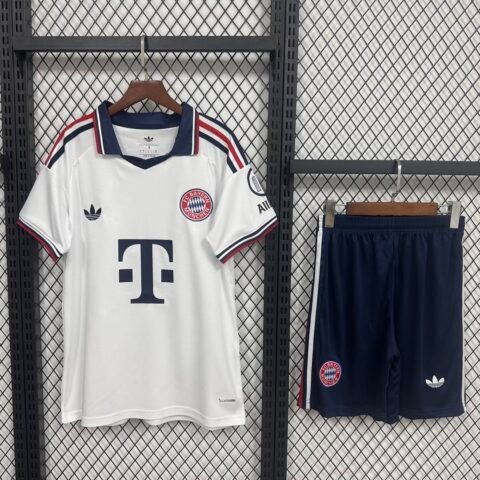(26/27) Bayern Munich بالغين طقم الاحتياطي And Shorts S-2XL