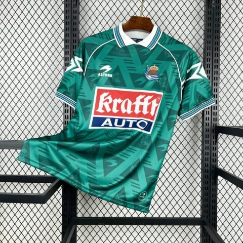 (95/96) Retro Real Sociedad Away Jersey S-XXL