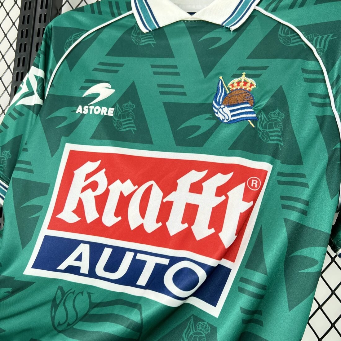 (95/96) Rétro Real Sociedad Extérieur Maillot S-XXL 9
