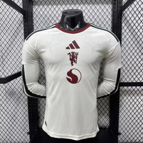 (26/27) Manchester United Player Two Passenger أكمام طويلة S-2XL