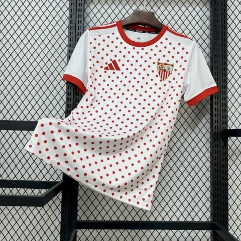 (25/26) Sevilla Pre-Match Jersey Men Retro Version