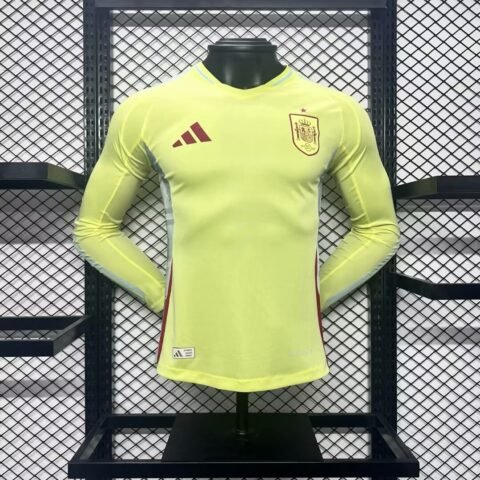 (24/25) Player Spain Euro Away Long Sleeves Jersey S-2XL