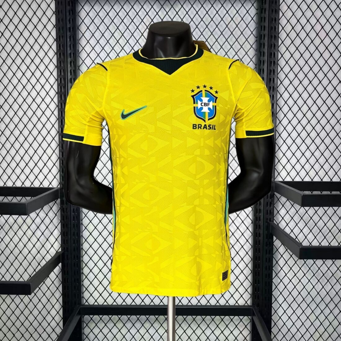 (2026) Mens Brazil World Cup الأساسي قميص Player S-XXL 2