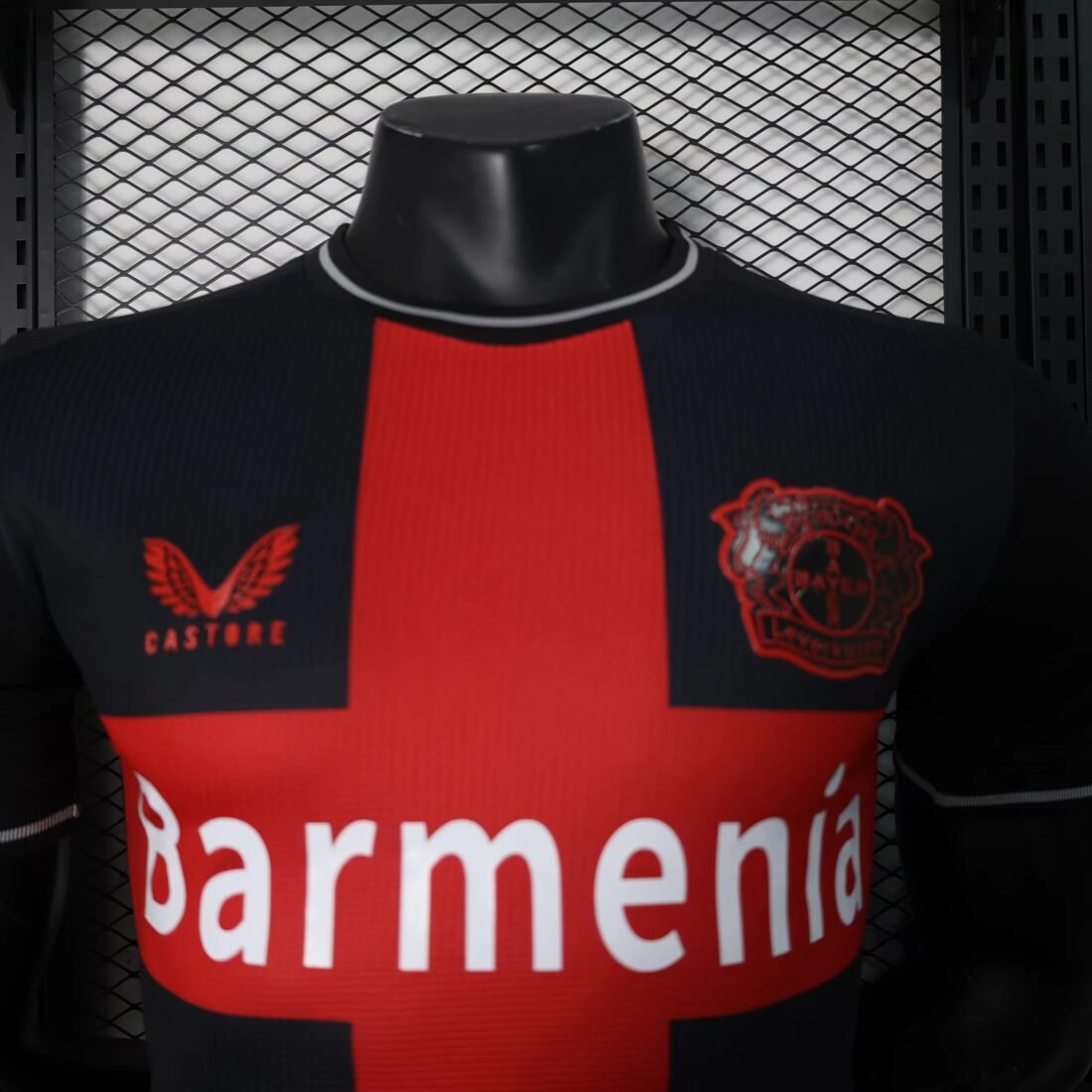 (24/25) Player Bayer 04 Leverkusen الأساسي قميص Castore S-XXL 13