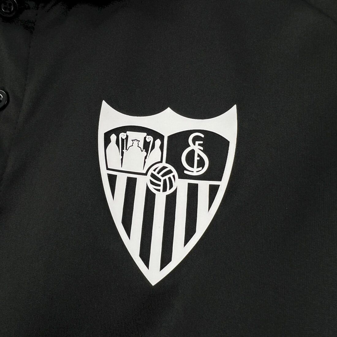 (25/26) Mens Sevilla Fc Black Travel Polo Jersey Álbum Soccer Jersey& Retro Shirts S-2XL 4