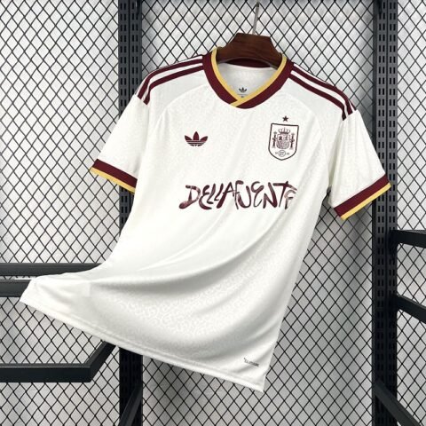 (26/27) Mens Spain الاحتياطي قميص S-4XL