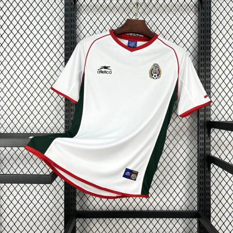 (2002) كلاسيكي Mexico National Team World Cup قميص Ii S-2XL