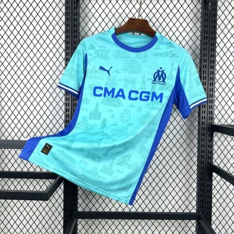 (25/26) Mens Olympique Marseille Special Jersey S-XXL