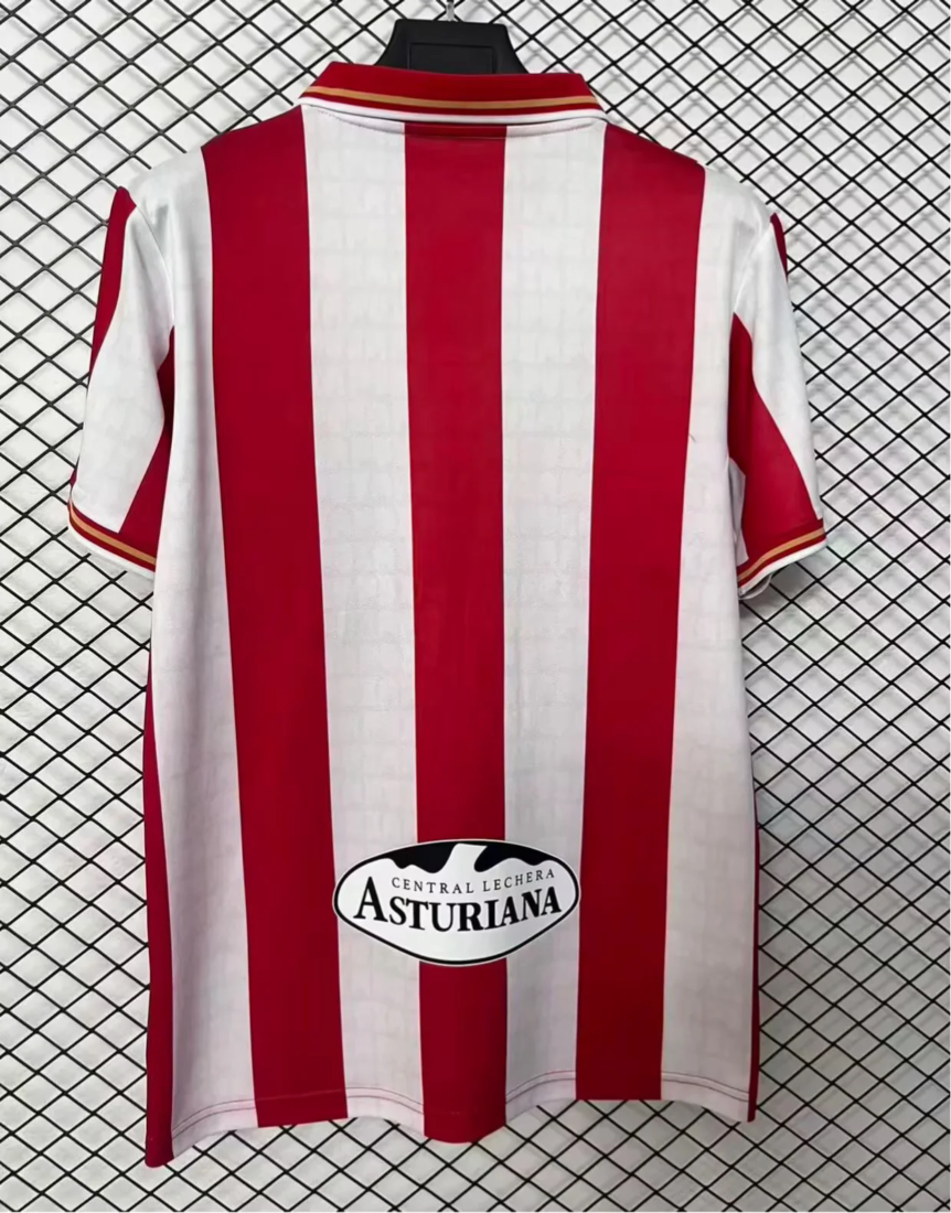 (26/27) Gijon Home Jersey Jersey Calcio/ Jersey Football/ Fulbol T-Jersey S-4XL 7