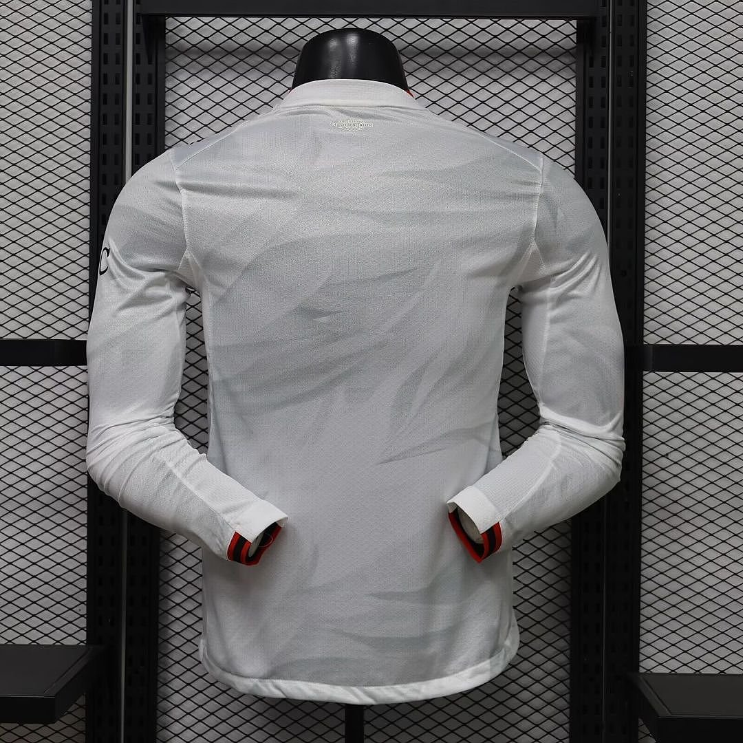 (26/27) AC Milan Extérieur Manches Longues Player S-2XL 3