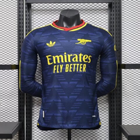 (26/27) Arsenal الاحتياطي Player أكمام طويلة Cheap قميص كرة قدم S-2XL