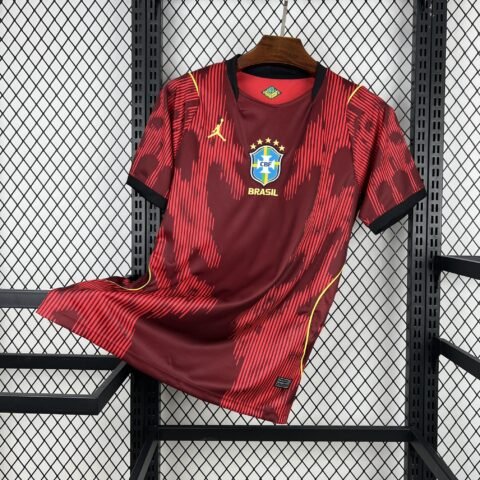(26/27) Mens Brazil حارس المرمى قميص S-XXL