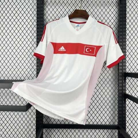 (2002) كلاسيكي Türkiye National Team قميص World Cup الاحتياطي S-XXL