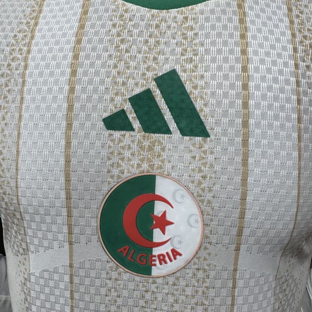 (26/27) Algeria Player Manga Longa Casa S-XXL 9