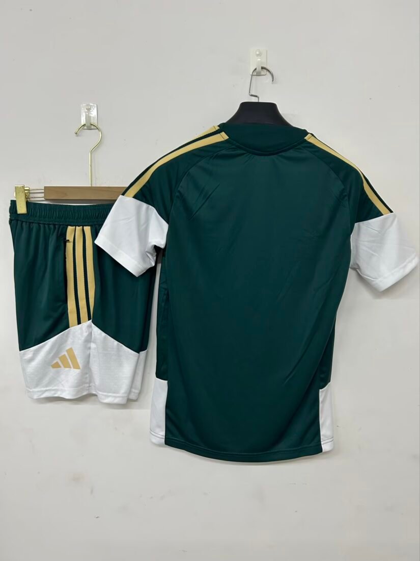 (26/27) Italian Green Short Sleeve Treino Camisa S-3XL 2