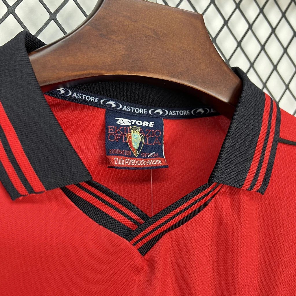 (98/00) Retrô Osasuna Camisa S-XXL 12