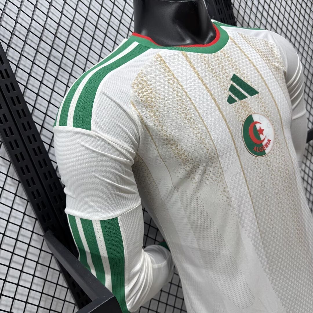 (26/27) Algeria Player Manga Longa Casa S-XXL 3