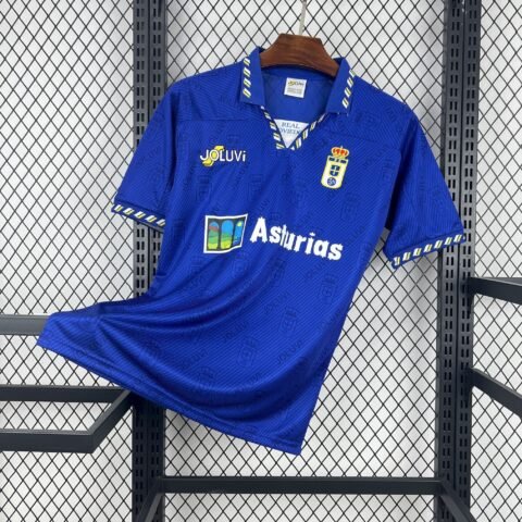 (95/96) كلاسيكي Oviedo الأساسي قميص S-2XL