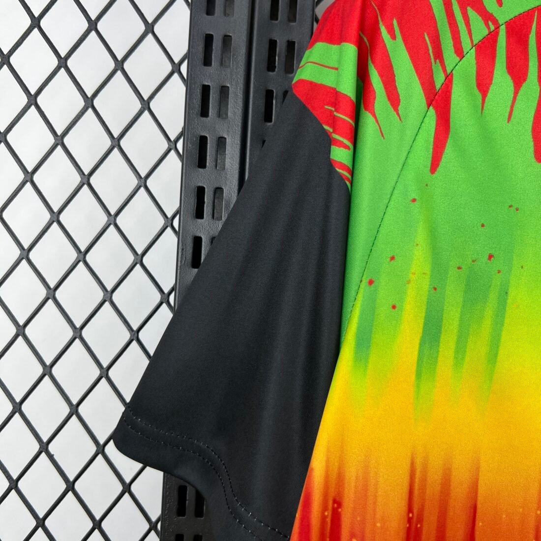 (26/27) Mens Jamaica X Bob Marley Pre Match Jersey S-XXL 6