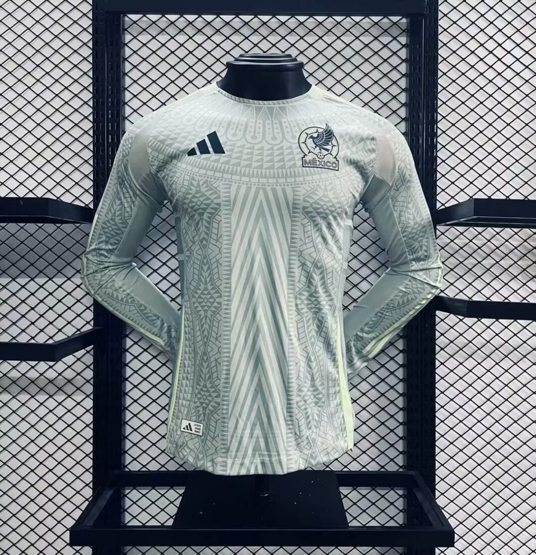 (24/25) Player Mexico الاحتياطي Long Sleeves قميص S-XXL 4
