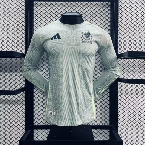 (24/25) Player Mexico الاحتياطي Long Sleeves قميص S-2XL
